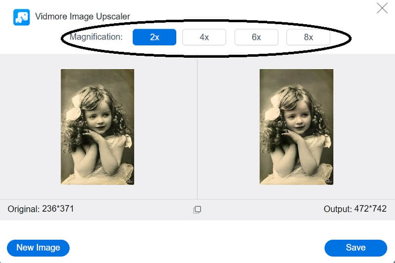 Rauschen entfernen Vidmore