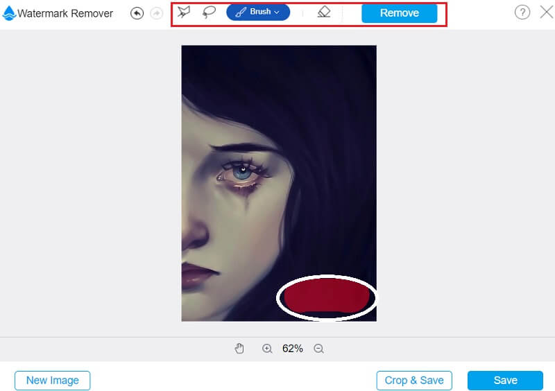 Wasserzeichen entfernen Vidmore