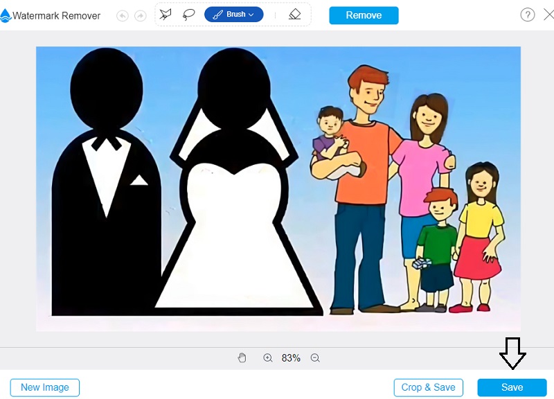 Das Bild speichern Vidmore