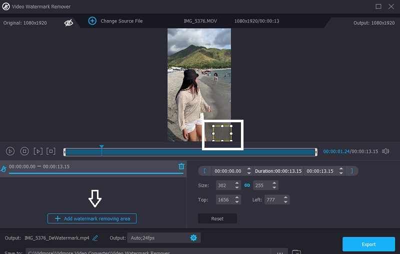 Wasserzeichen nachverfolgen Vidmore