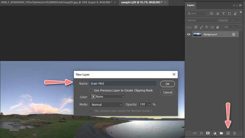 Neue Ebene hinzufügen