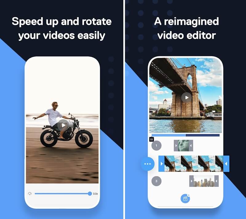 Geschwindigkeit ändern Filmr