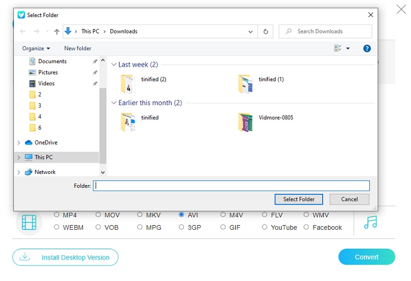 AVI online konvertieren
