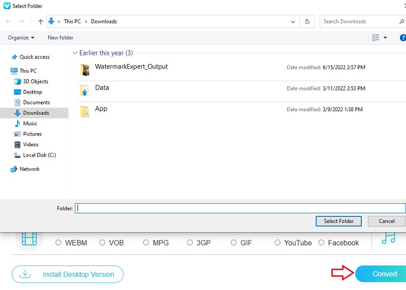 Konvertiere WMV online