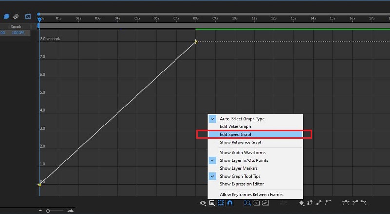 Edit Speed Graph in After Effects