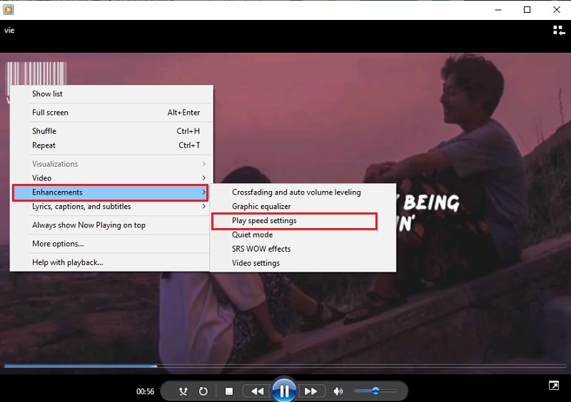 Mit der rechten Maustaste auf Media Player klicken
