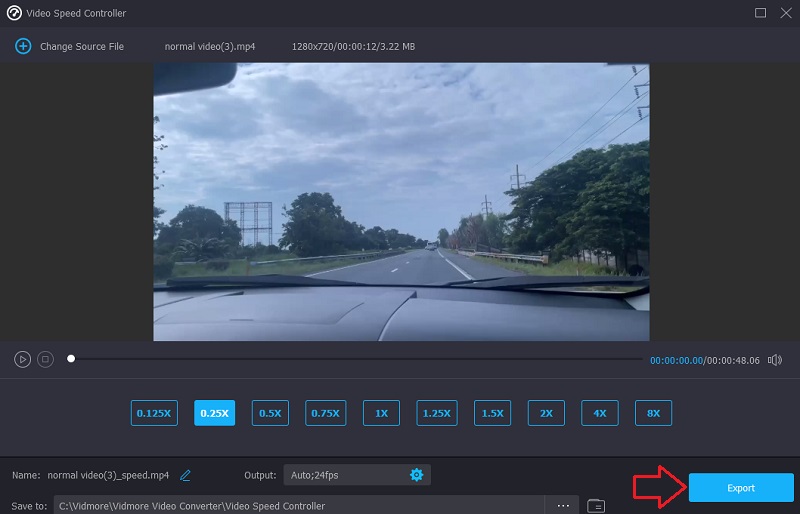 Exportieren Vidmore Zeitlupe in Windows Movie Maker erstellen