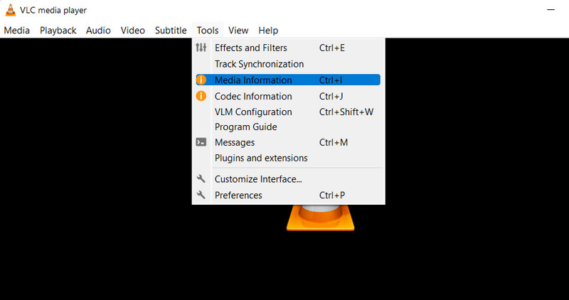 Medieninformationen öffnen