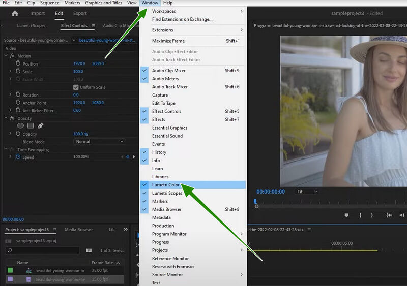 PR: Alle Clips anpassen