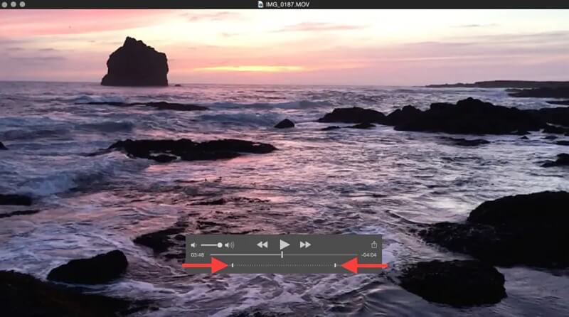 QuickTime-Tastenkürzel