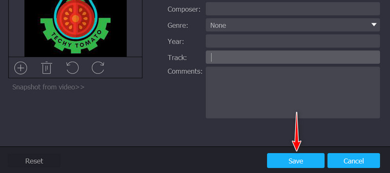 Änderungen speichern