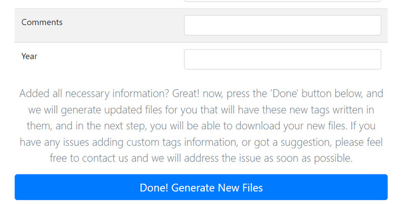 Hinzufügen des Covers abschließen