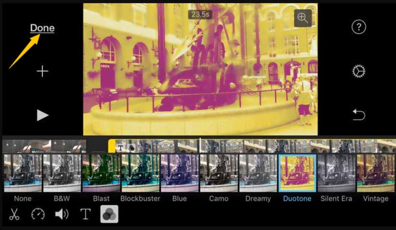 Video in der iMovie‑App aufhellen