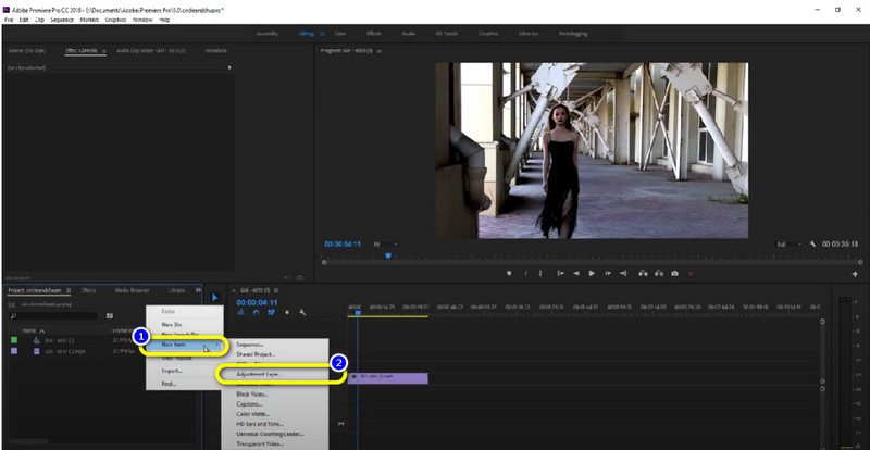 Premiere New Item Adjustment
