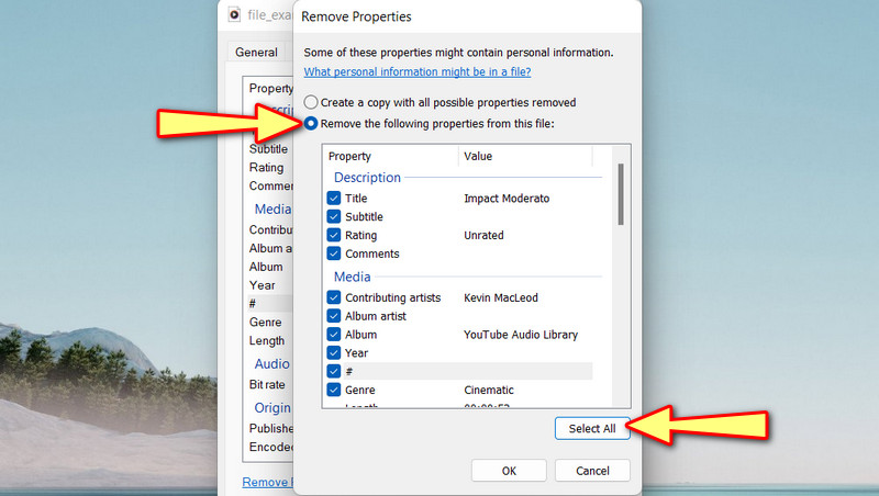 Alle Details entfernen