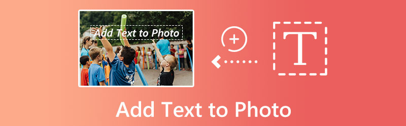 Text zum Foto hinzufügen