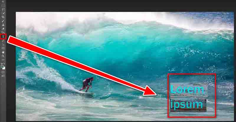 Textwasserzeichen hinzufügen