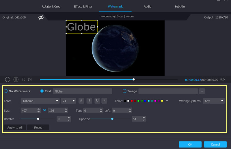 Wasserzeichen hinzufügen