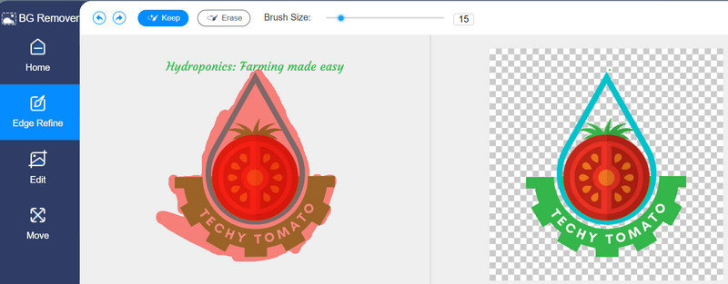 Hintergrund entfernen