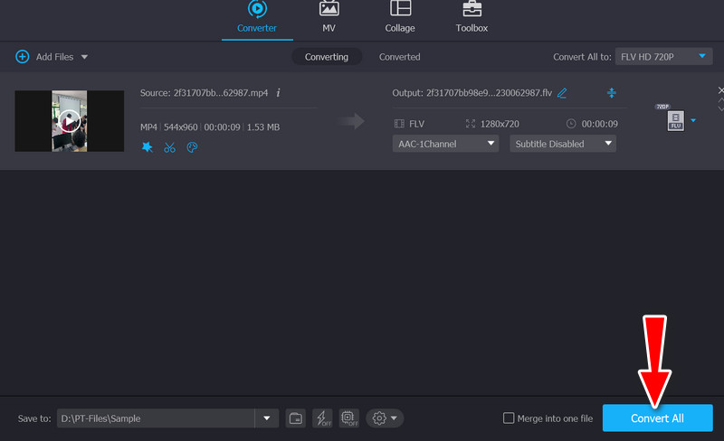 Video mit Wasserzeichen speichern