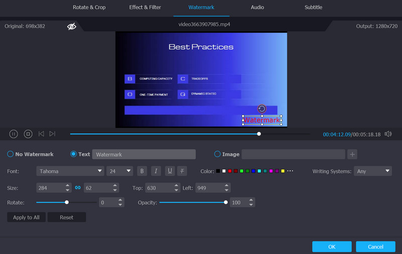 Wasserzeichen hinzufügen