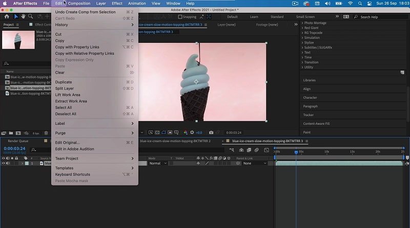 Video in After Effects zuschneiden