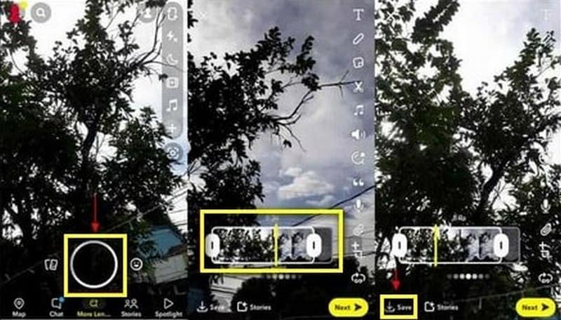 Video in Snapchat zuschneiden