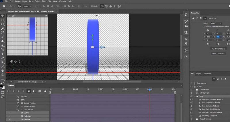 Photoshop-Oberfläche