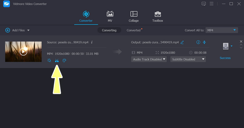 Clip-Bereich aufrufen