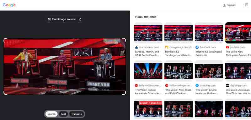Umgekehrte Videosuche mit Google