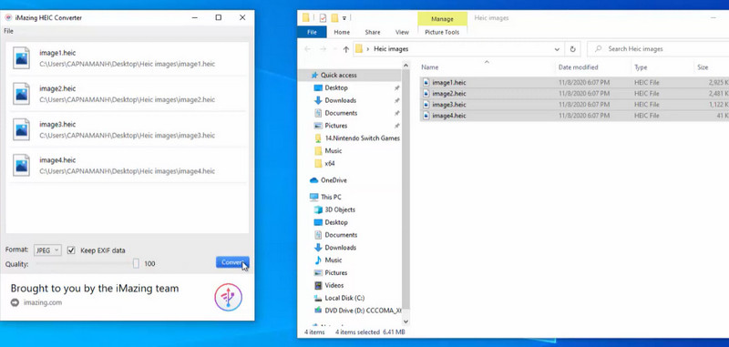 iMazing HEIC-Konverter