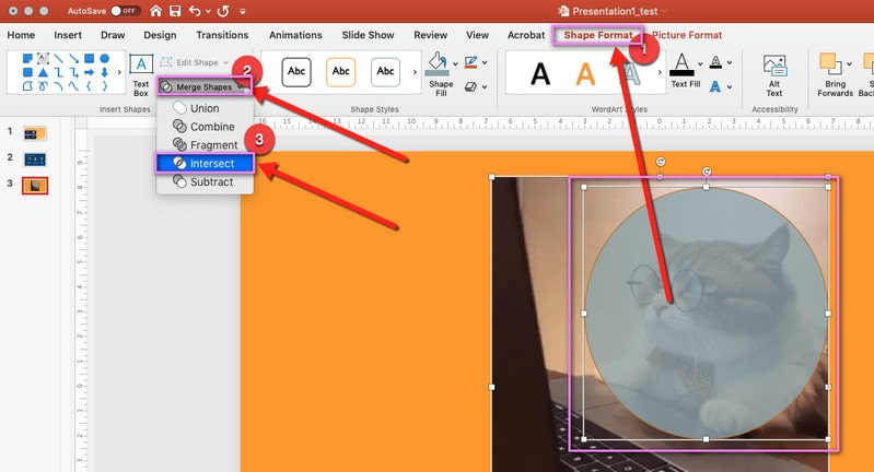 PowerPoint: Ein GIF zuschneiden