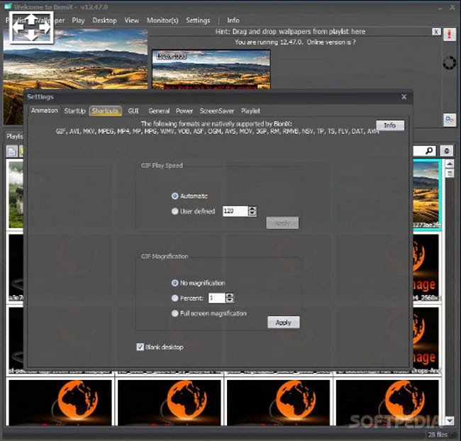 Windows So legen Sie GIF als Hintergrundbilder fest