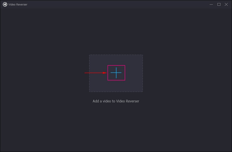 Füge ein Video zum Video Reverser hinzu