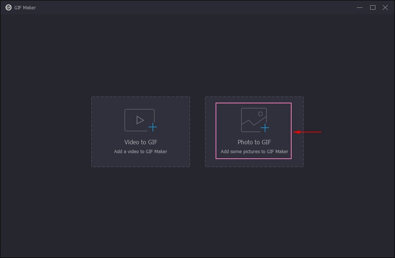 Ihre PNG-Dateien zu „Photo to GIF“ hinzufügen