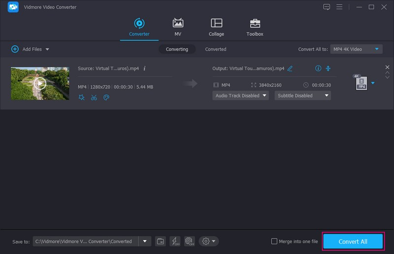 Stummes Video exportieren