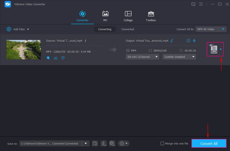 Videodatei exportieren