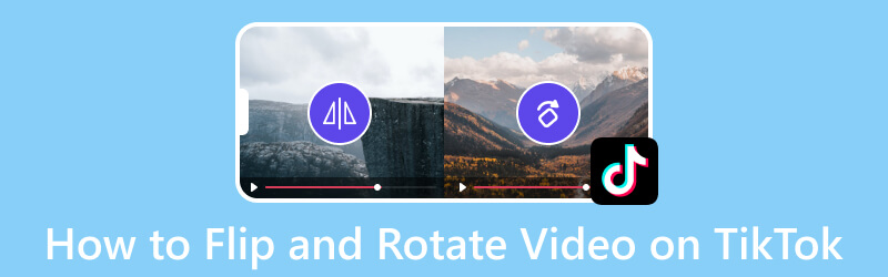 Video auf TikTok drehen und spiegeln