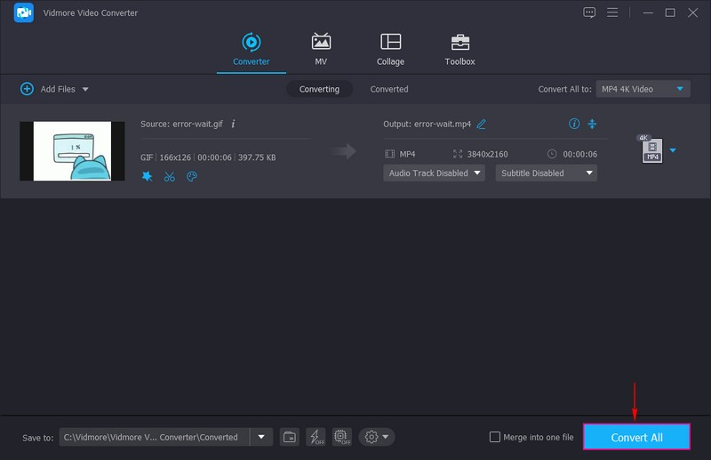 Gespiegelte GIF-Datei speichern