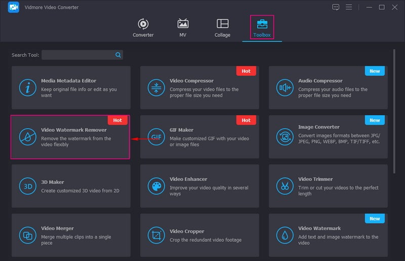 Video Watermark Remover auswählen