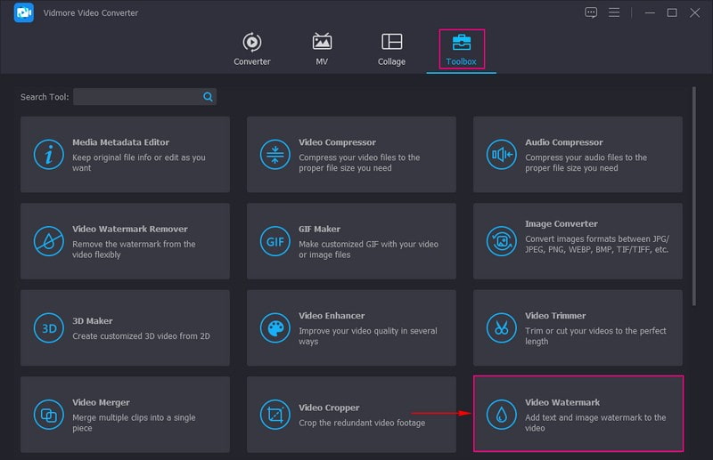 Video-Wasserzeichen auswählen