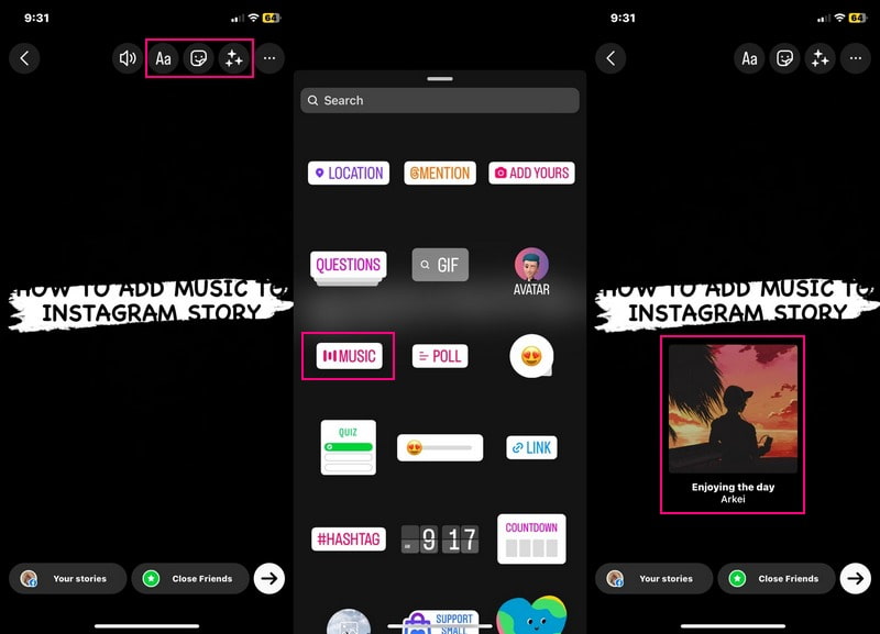 Musik zur Instagram‑Story mit Instagram hinzufügen