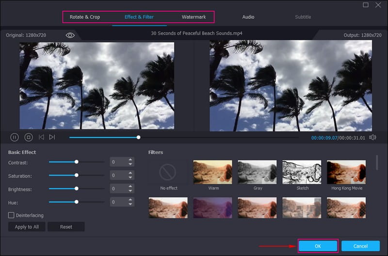 Klicke auf die Schaltfläche Edit