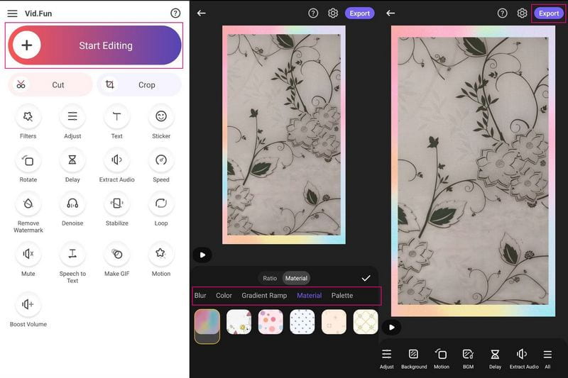 Wie man einem Video einen Hintergrund hinzufügt