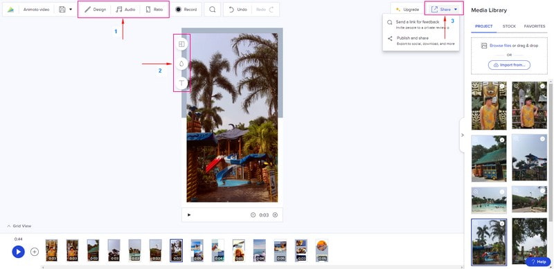 Wie man eine Animoto‑Diashow erstellt