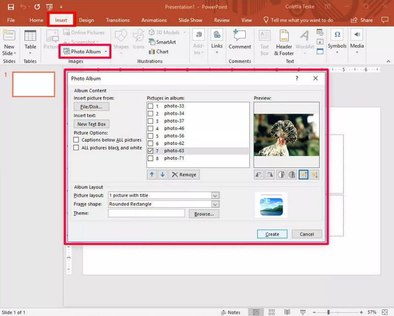 PowerPoint Wie man eine Diashow unter Windows und Mac erstellt