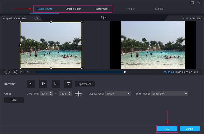 Bearbeitungsoptionen verwenden