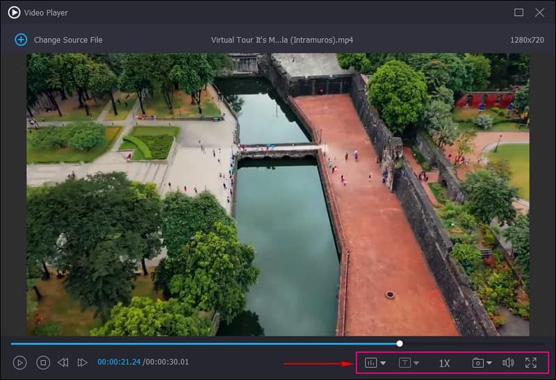 Videogeschwindigkeit, Lautstärke und mehr ändern