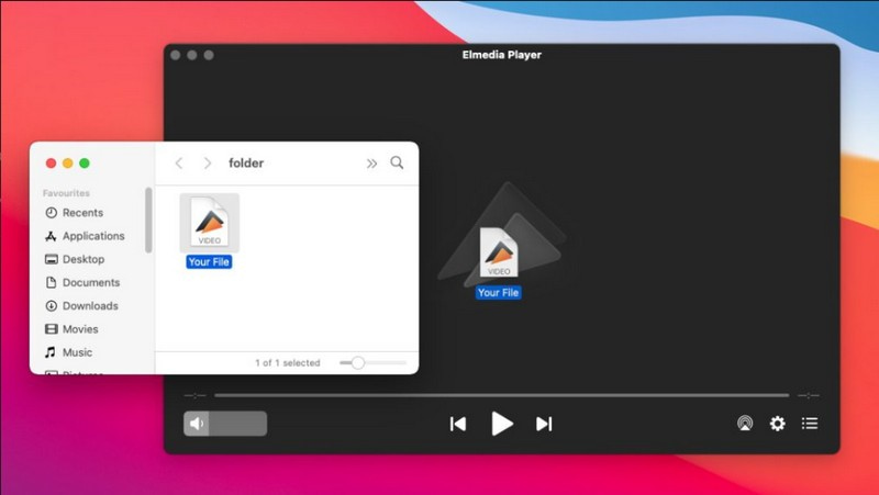 So verwenden Sie Elmedia Video Player