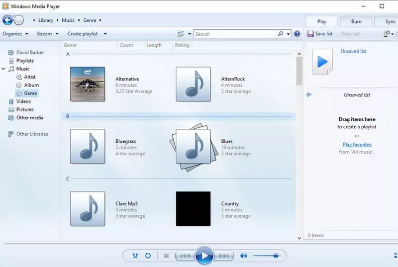 Wie man den Windows Media Player verwendet